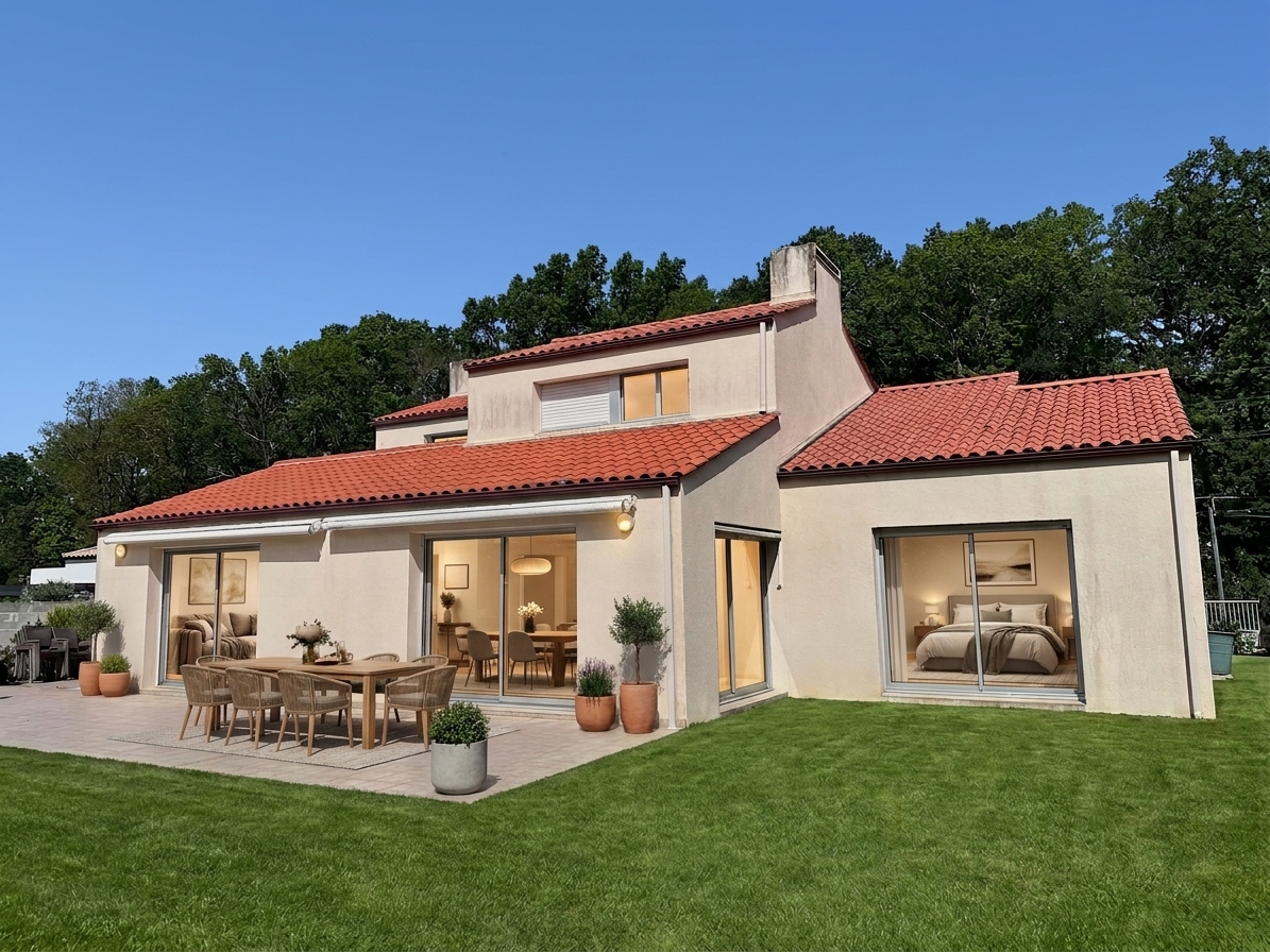 Terrasse côté sud